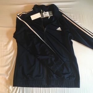 Adidas track zip up